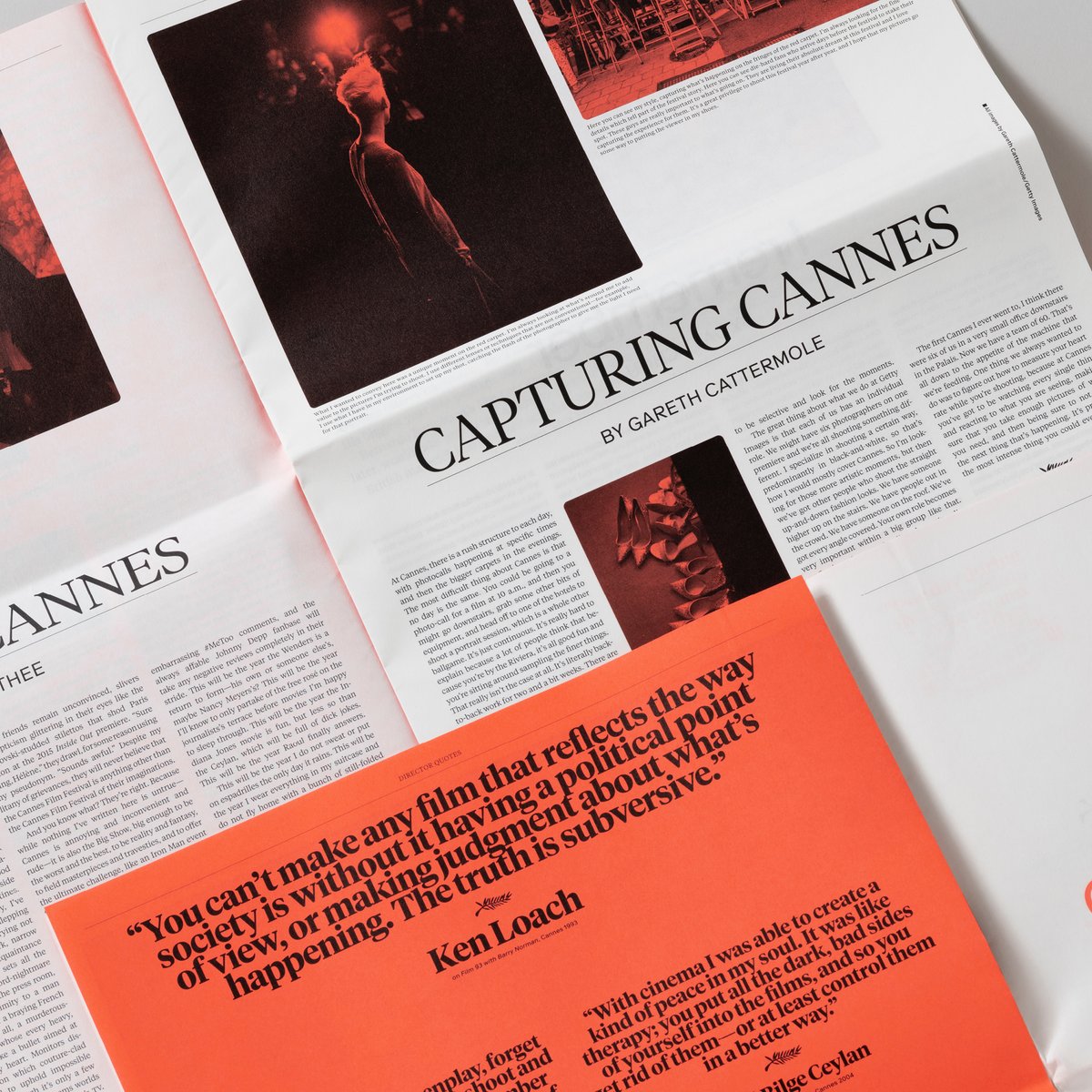 mubi's tweet photo. Featuring an insider’s guide to the festival, a crossword, comic, and an illustration by Joost Swarte, our limited-edition Notebook Cannes Special is still available via the #Cannes2023 @Quinzaine.

If you’re not at the festival this year, retweet for your chance to win a copy! https://t.co/odCBnqQkJ2