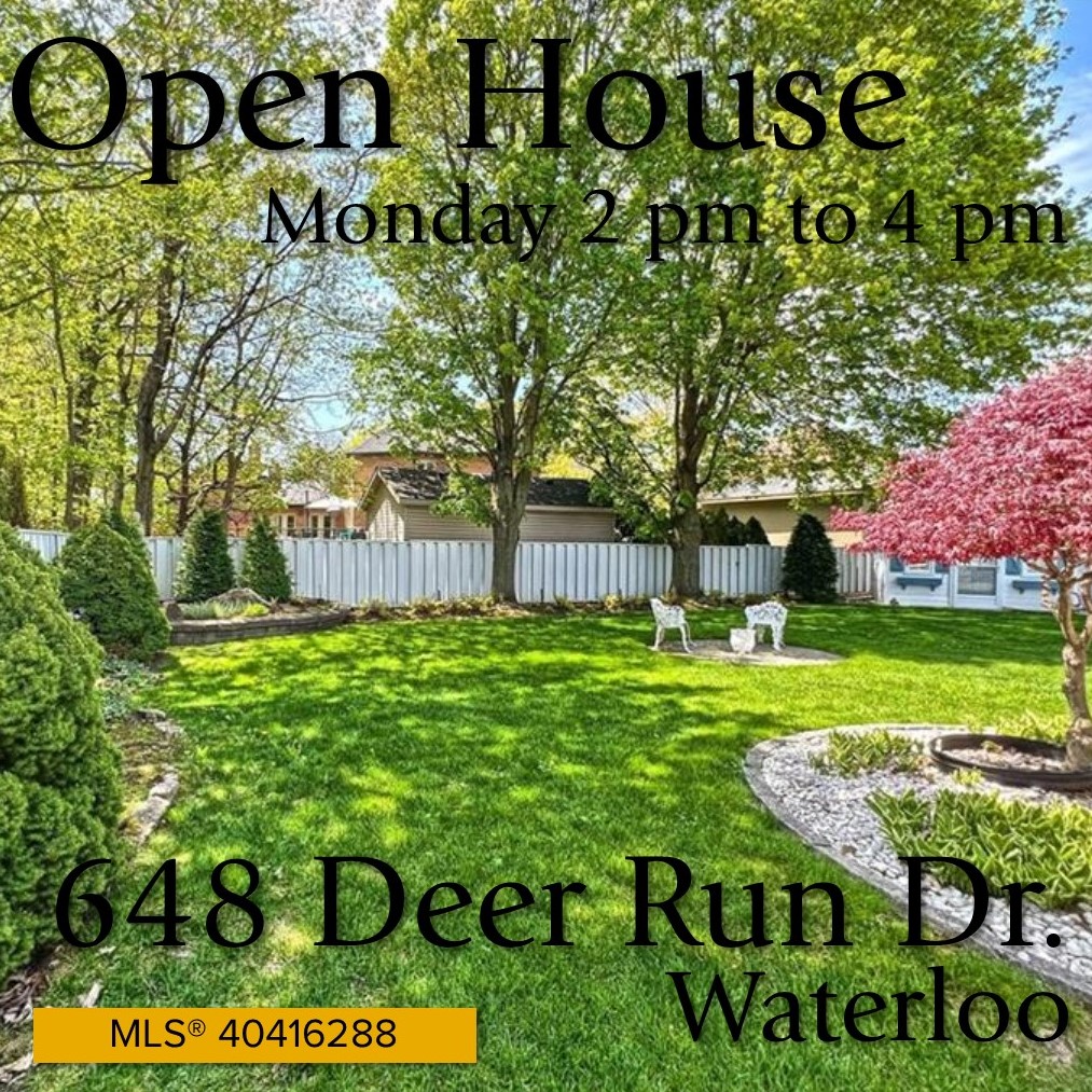 Stores may be closed but this Waterloo bungalow is having an open house! With manicured lawns and a spotless interior, it's worth a stop on your way home from the cottage! 

Visit our website for more details --> buff.ly/42YRMwj 

#OpenHouse #WatReg #WRawesome #KitWatLoo