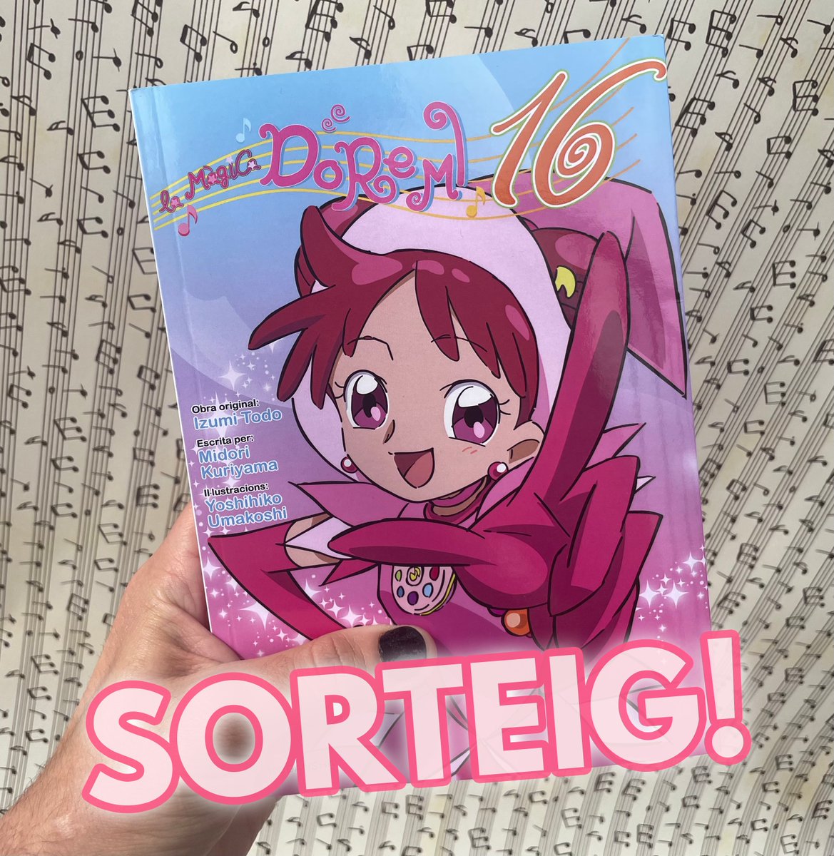 ojamajoteam's tweet photo. SORTEIG MÀGIC! ✨

Guanya una edició física de La Màgica Doremi 16 en català com aquesta!

Com participar:

1⃣Segueix-nos!
2⃣Cita aquest tweet dient quina és la teva bruixeta preferida! (Si ets un compte privat, no ho podrem veure!)
3⃣Comenta a aquest tuit etiquetant a un amic! https://t.co/6VBspXWzfS