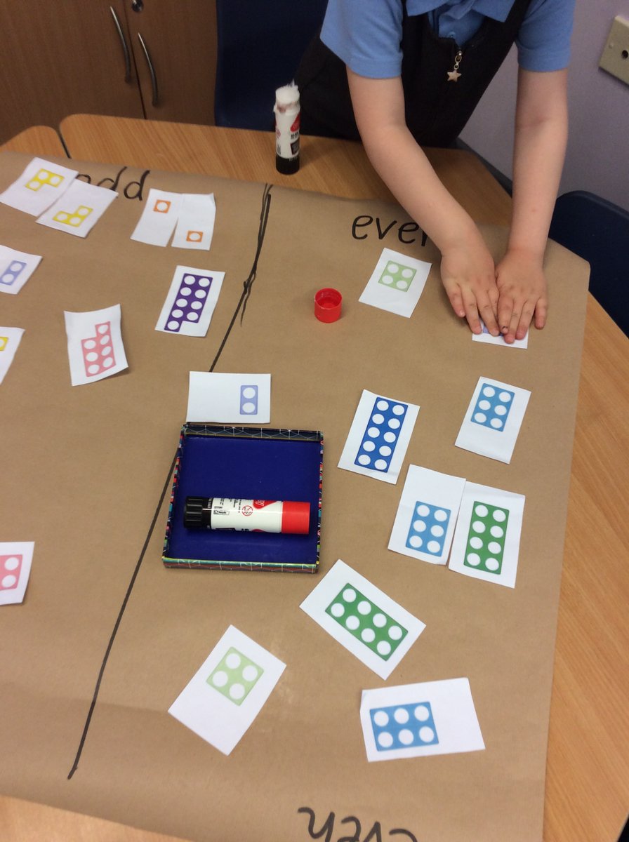 HighViewFS2's tweet photo. Today we revisited odds and evens with the help of the number blocks. We made a poster to help us remember! #FS2 #oddandevennumbers https://t.co/oX4rZkHExt