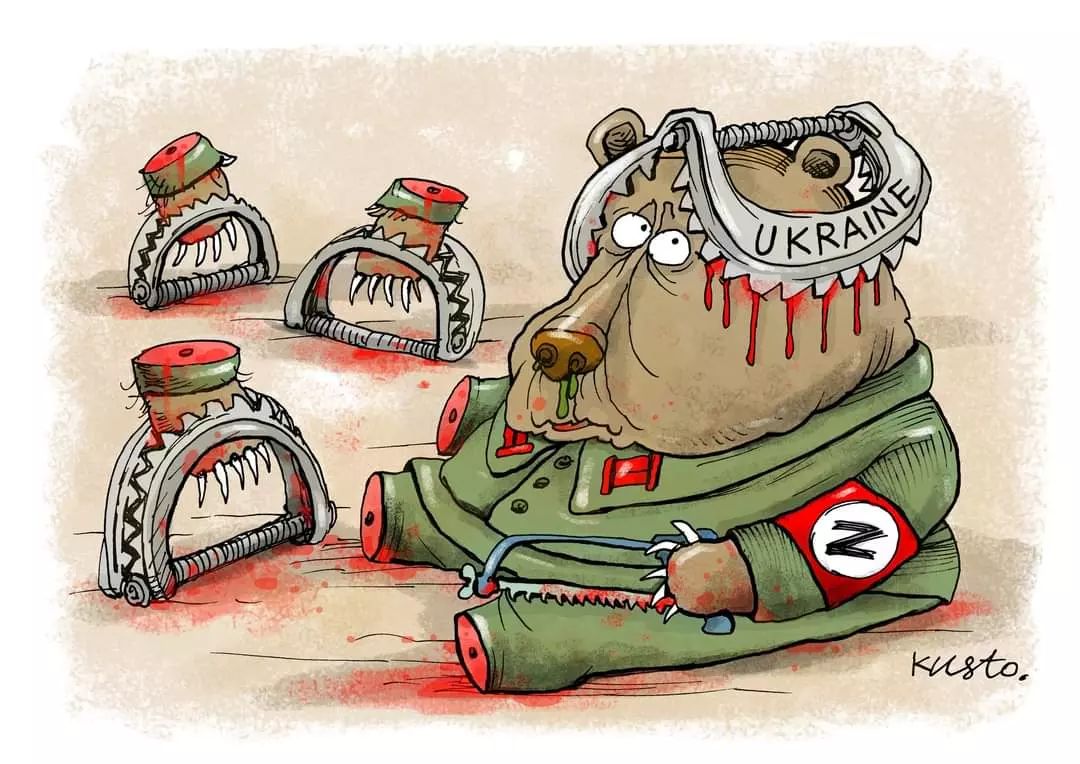 #standwithukraine #saveukraine #satire #russiaisaterroriststate #putinhuilo #putinterrorist #editorialcartoons #politicalsatire #politicalcartoons
(c)Oleksiy Kustovsky🇺🇦