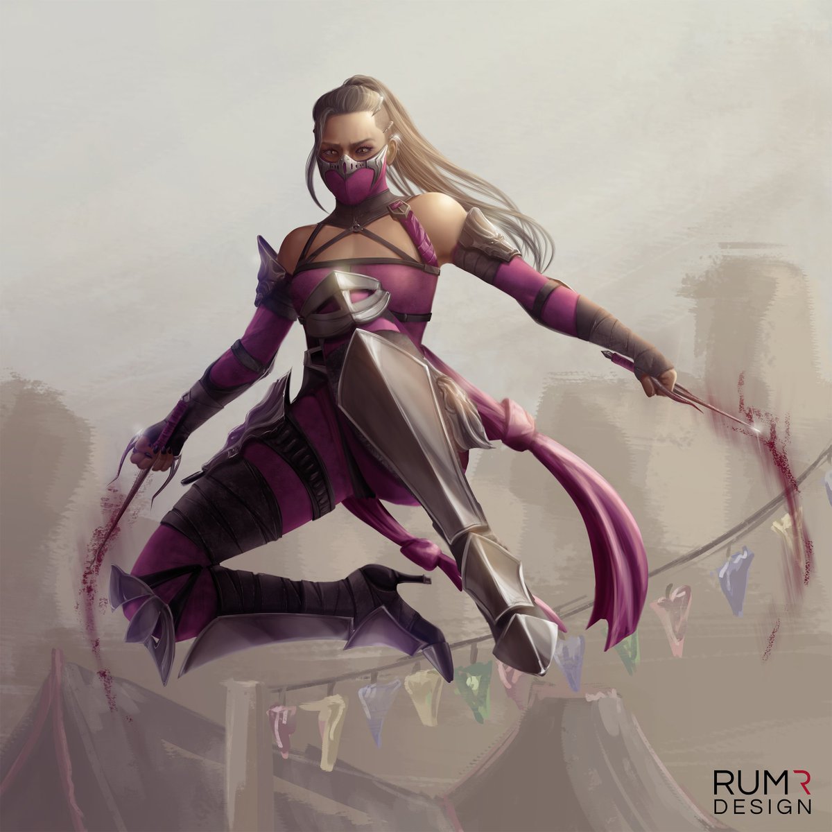 _RumR's tweet image. I'm just here for the queen #MortalKombat1