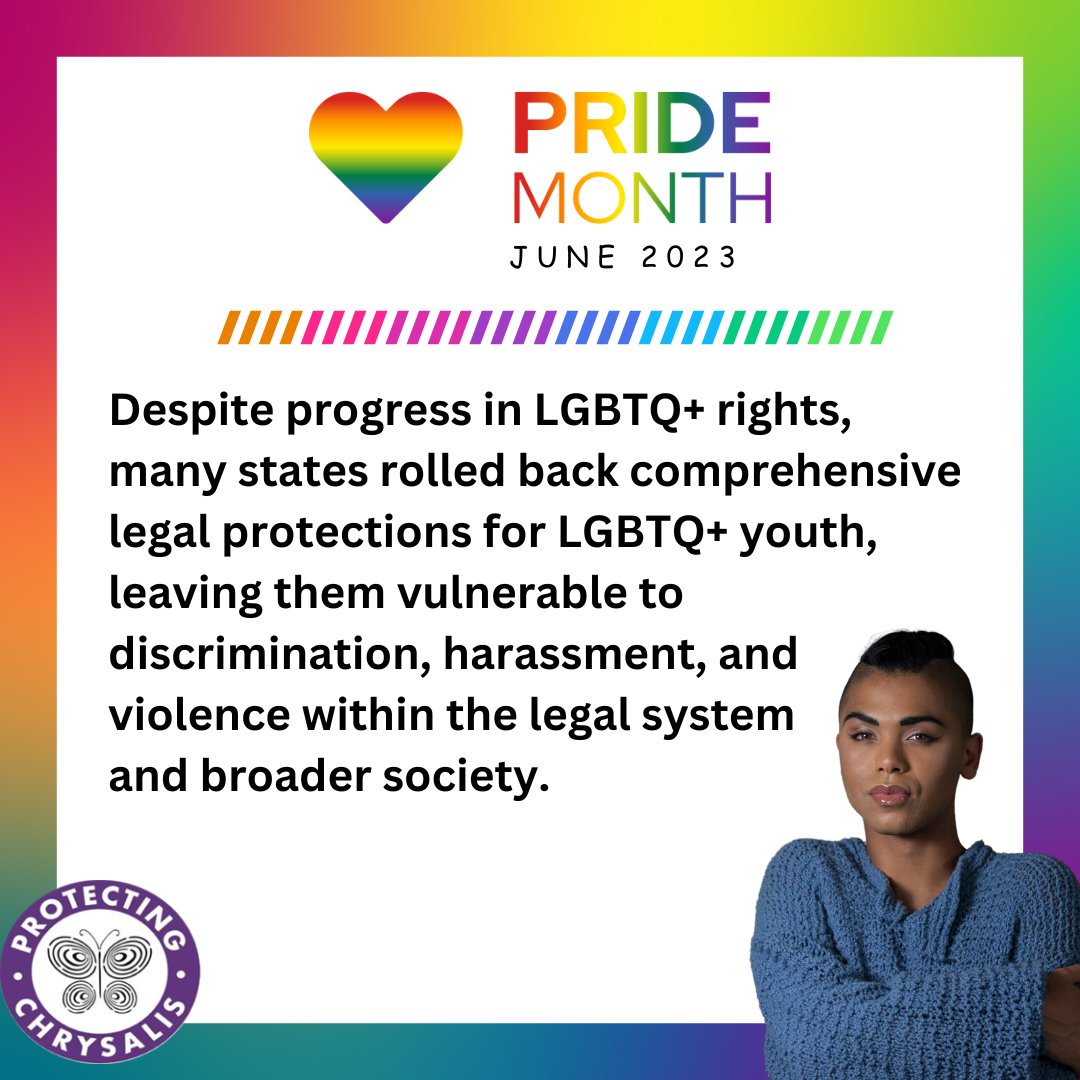 This Pride Month, let's stand together, raise our voices, and advocate for everyone's rights and safety. We must ensure a future that embraces inclusivity, equality, and dignity for all. 🏳️‍🌈✊ #PrideMonth #ProtectLGBTQYouth #EqualityMatters