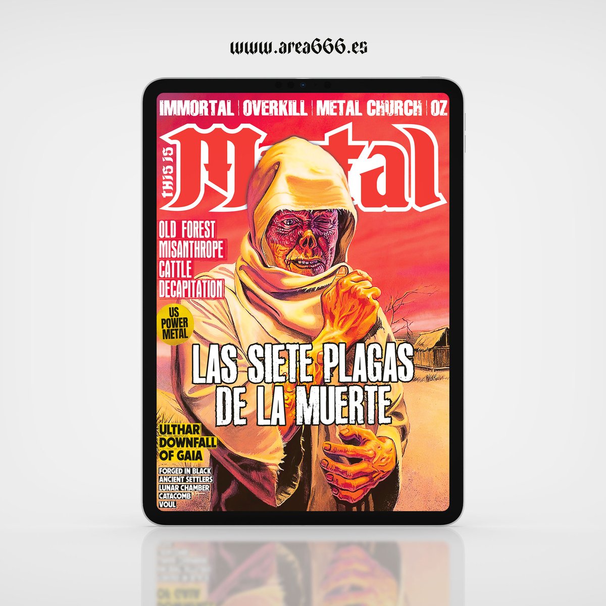 thisismetalmag's tweet photo. 💀 ✠ ☠ This Is Metal Digital ☠ ✠ 💀
Anual 9,99€ ➡ https://t.co/1HpjQnVtpi
↯
#Death #ChuckSchuldiner #Overkill #RatSkates #Immortal #Demonaz #OZ #CattleDecapitation #Misanthrope #MetalChurch #KurdtVanderhoof #OldForest #DownfallOfGaia #Ulthar https://t.co/QJtM8qsyDv
