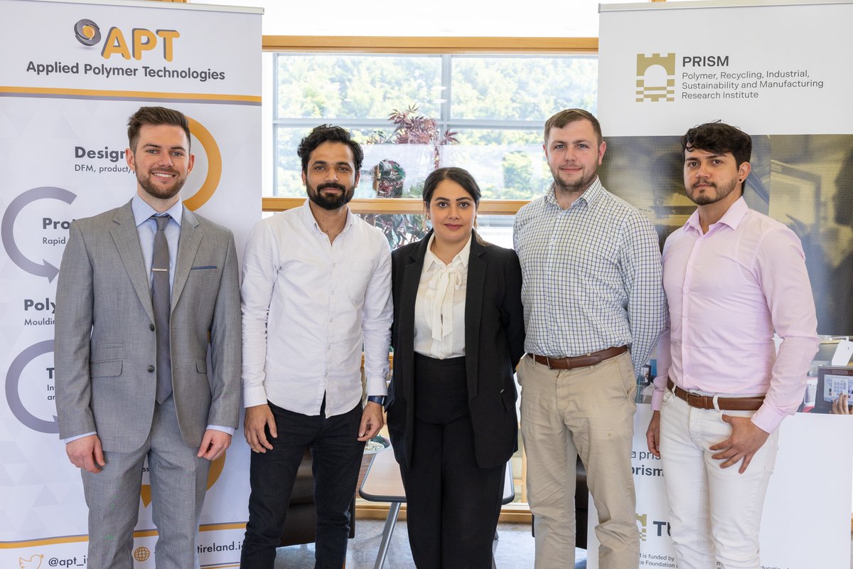 1/3. Best of luck to the 8 Irish delegates, 7 of whom are <a href="/TUS_ie/">Technological University of the Shannon</a> PhD Polymer Engineering students, representing Ireland at the 38th International Polymer Processing Society conference, currently taking place in Switzerland.