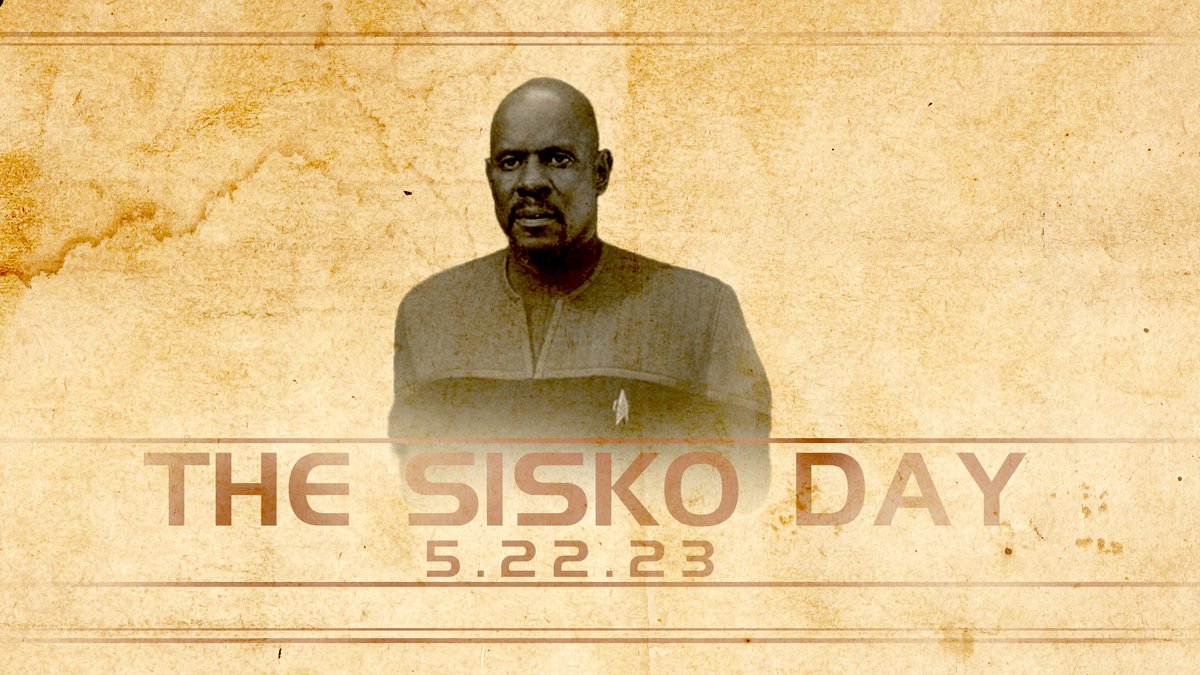 The Sisko Day yall !!!!     #TheSiskoDay art by @TopGunMB   the event schedule at TheSiskoDay.com #AveryBrooks #startrekds9 #CaptainBenjaminSisk