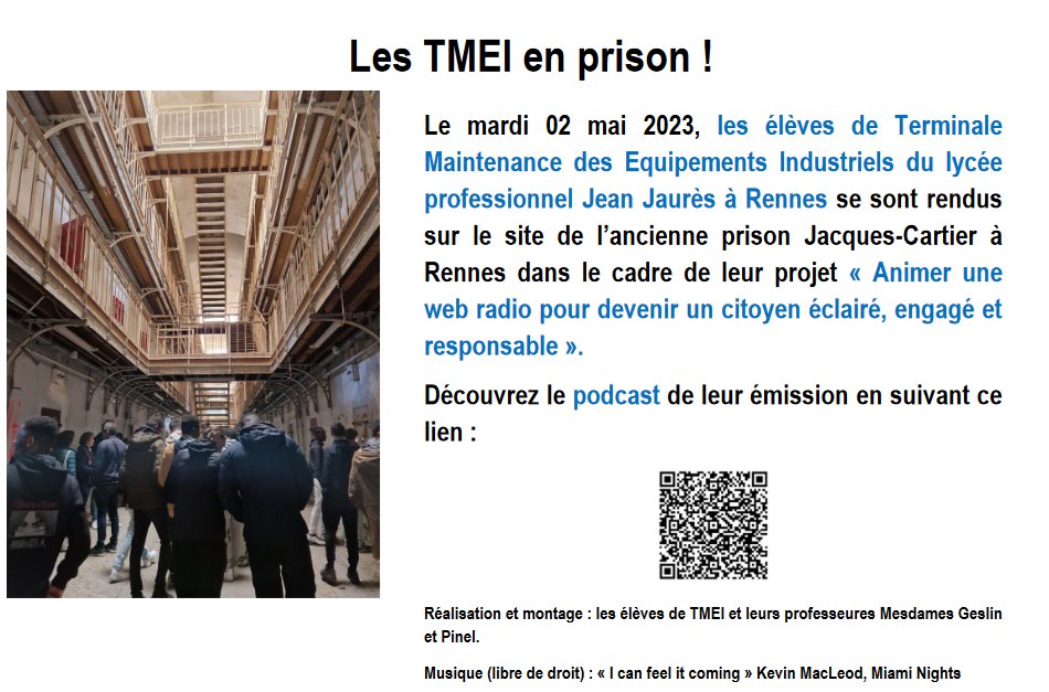 Lycée des métiers Jean Jaurès (Rennes) tweet media