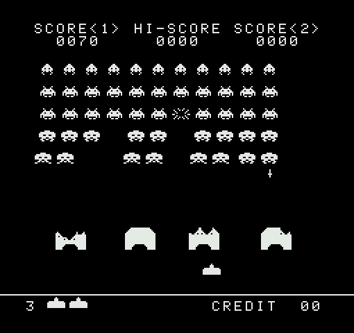 invaders_bot's tweet photo. Space Invaders XL (Nuon, 2001) - Black &amp; White
#spaceinvaders https://t.co/be8EK9FC85