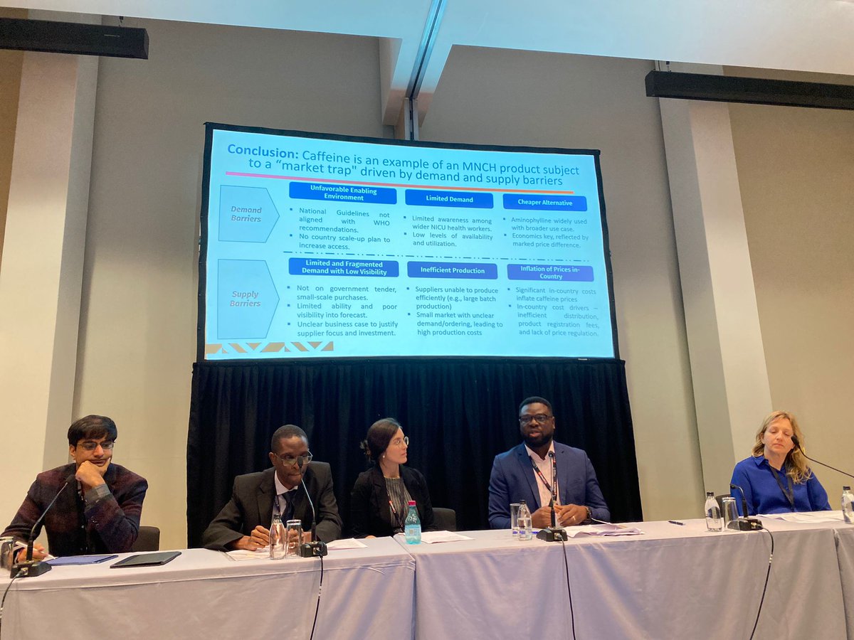 Niteshtech's tweet image. Caffeine is an essential medicine to treat apnea of prematurity. A systematic analysis of unavailability of this life-saving drug in low resource settings has been presented by the CHAI team at the IMNHC conference. @alignmnh @Jhpiego @ClintonFdn  #chai #prematurity @UNICEF