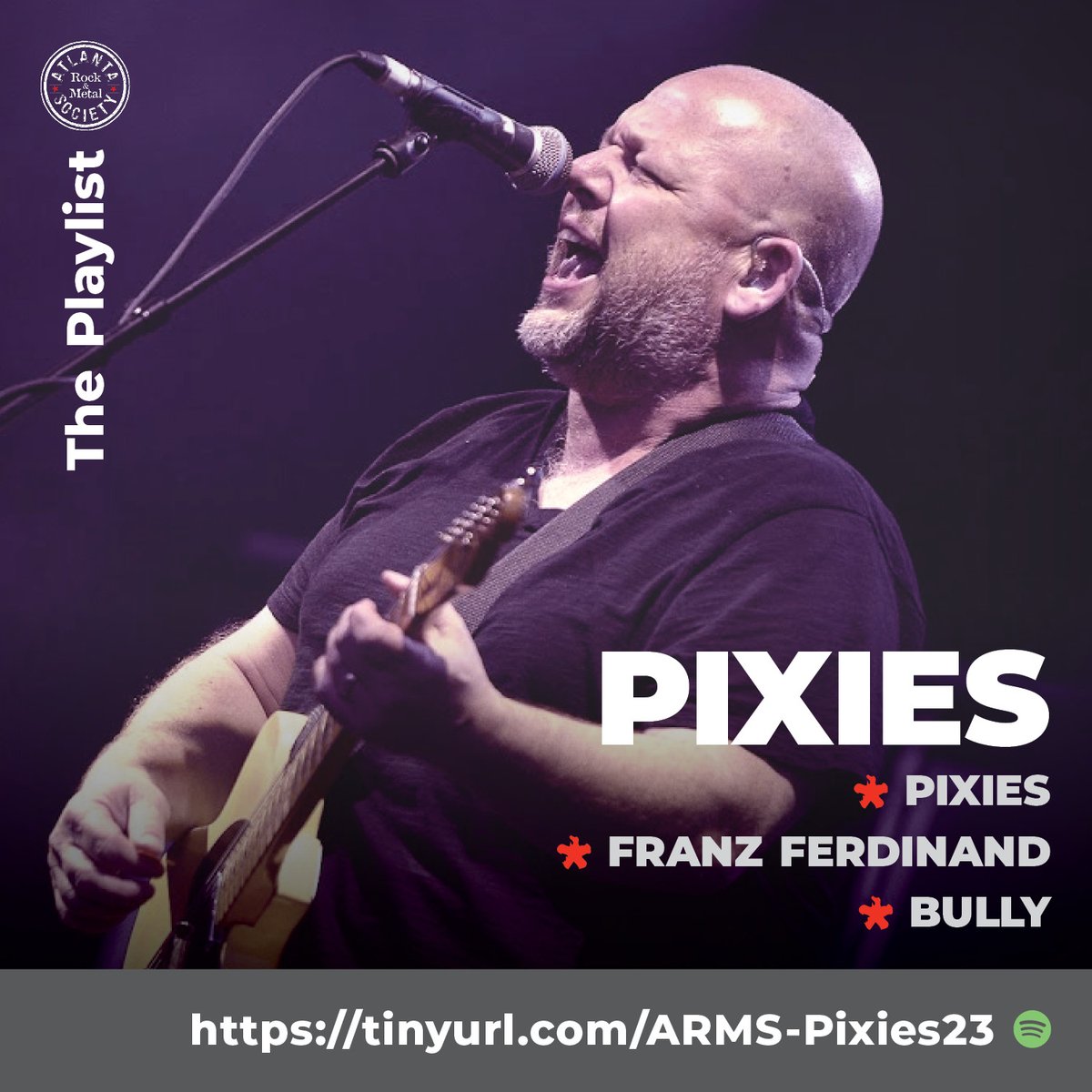 Crank up the volume and check out our Pixies - Franz Ferdinand - Bully Spotify playlist! 🎶🎸 tinyurl.com/ARMS-Pixies23 #dancePunk, #alternative, #IndieRock, #artRock, #surfrock, #noisepop #AlternativeRock#dancepunk @PIXIES @Franz_Ferdinand @Bully #SpotifyPlaylist #A_R_M_S