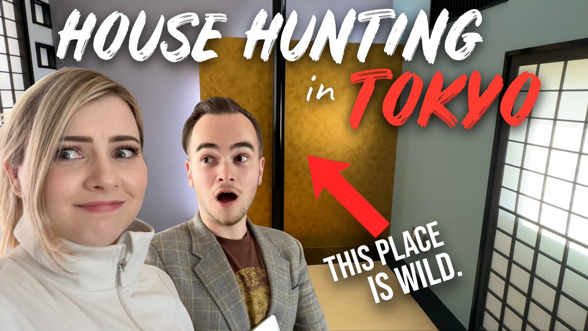 House Hunting in Tokyo continues! New video up 😎🙌🏻✨ → youtu.be/8mt0kmJIPfk