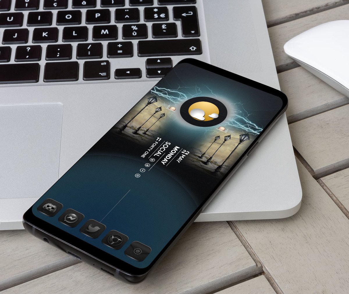 #klwp 
Theme by <a href="/sel6012000/">Doru Sorin</a> 
Overlay by <a href="/kleinmone/">Mone ☺︎</a> 
Bluknut black icons by <a href="/coburn67_94/">otock coburn  🇲🇨</a> 
#Dove #kwgt by <a href="/Ahmadansari2233/">AhMad 𝕏 Ansari</a> 
Weather Komp I believe by <a href="/2devCorp/">2devCorp</a> 
Template by <a href="/andro_idfans/">andro_idfans🇨🇺💪 100% template and walls</a>