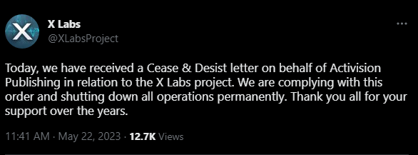 ProReborn's tweet image. Hey @Activision, fuck you.

Let's get #FuckActivision trending! 

You guys are having an excellent week, aren't you!