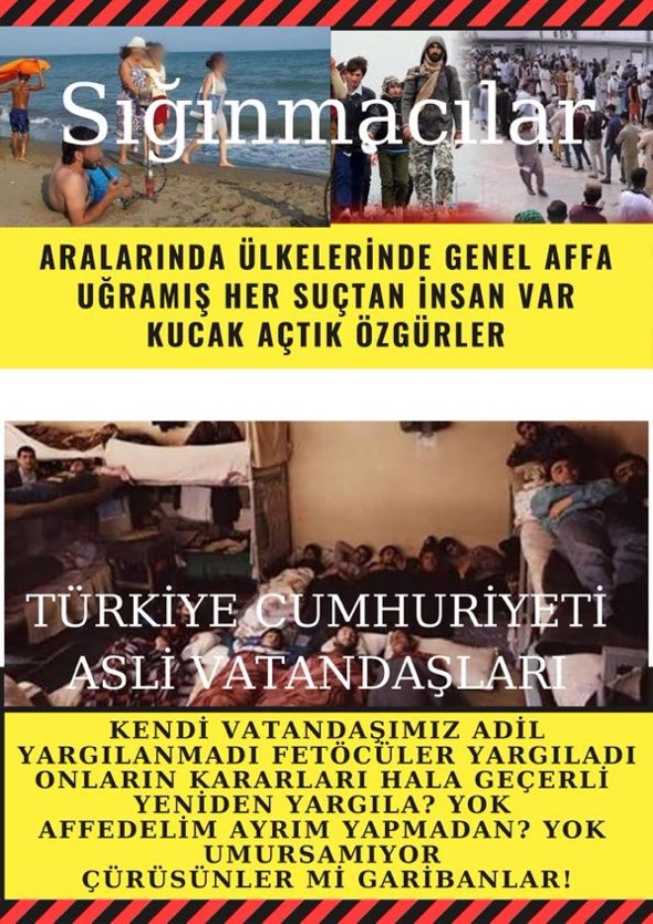 👉🏻Haksız yere (veya hakettiğinden fazla) 
     hapis yatan bir mahkumun sevdiklerine 
     kavuşması para, pul, makam, mevki, 
   aklınıza gelebilecek her şeyden daha değerlidir.
<a href="/RTErdogan/">Recep Tayyip Erdoğan</a> <a href="/iletisim/">T.C. İletişim Başkanlığı</a> <a href="/kilicdarogluk/">Kemal Kılıçdaroğlu</a> 
Adli Mahkuma AYRIMSIZ 

      🕊AF İSTİYORUZ🕊
#GenelAf