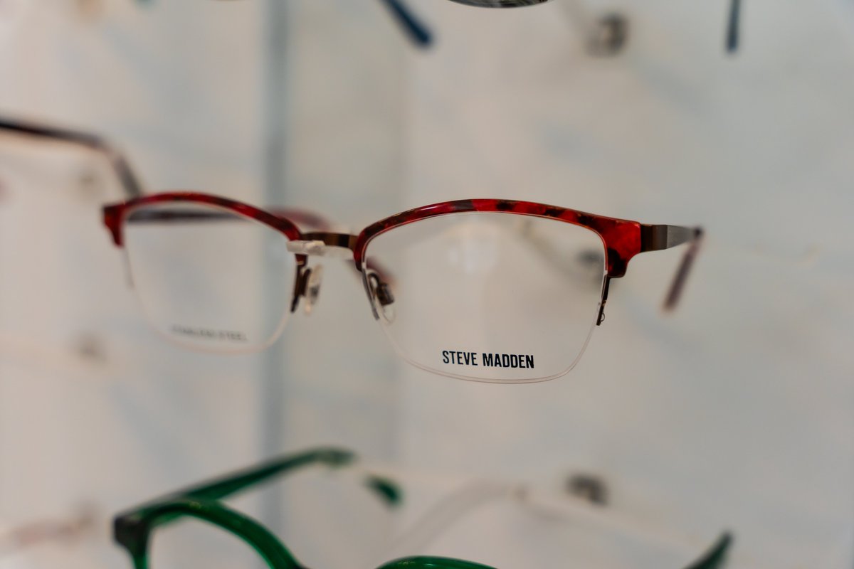 Strike the perfect balance between functionality and fashion with these Steve Madden frames. Elevate your daily style and let your frames make a statement! 👓✨

#SteveMadden #SteveMaddenFrames #EyewearStyle #Stylish #EMVC #SeeAndBeSeen #EyeMobileVisionCare #AntiguaBarbuda