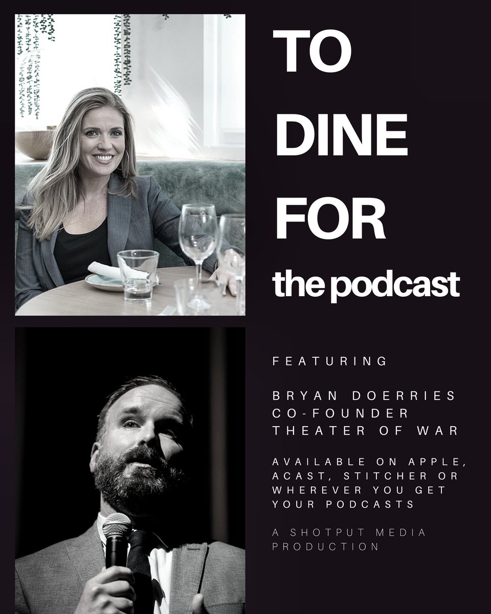Kate Sullivan (@katesullivantv) on Twitter photo “The audience with skin in the game always knows more than I do.” Thank you Bryan Doerries for sharing your journey to build <a href="/TheaterofWar/">Theater of War Productions</a>! you can listen: Apple.co/2F2CCAJ “The audience with skin in the game always knows more than I do.” Thank you Bryan Doerries for sharing your journey to build <a href="/TheaterofWar/">Theater of War Productions</a>! you can listen: Apple.co/2F2CCAJ