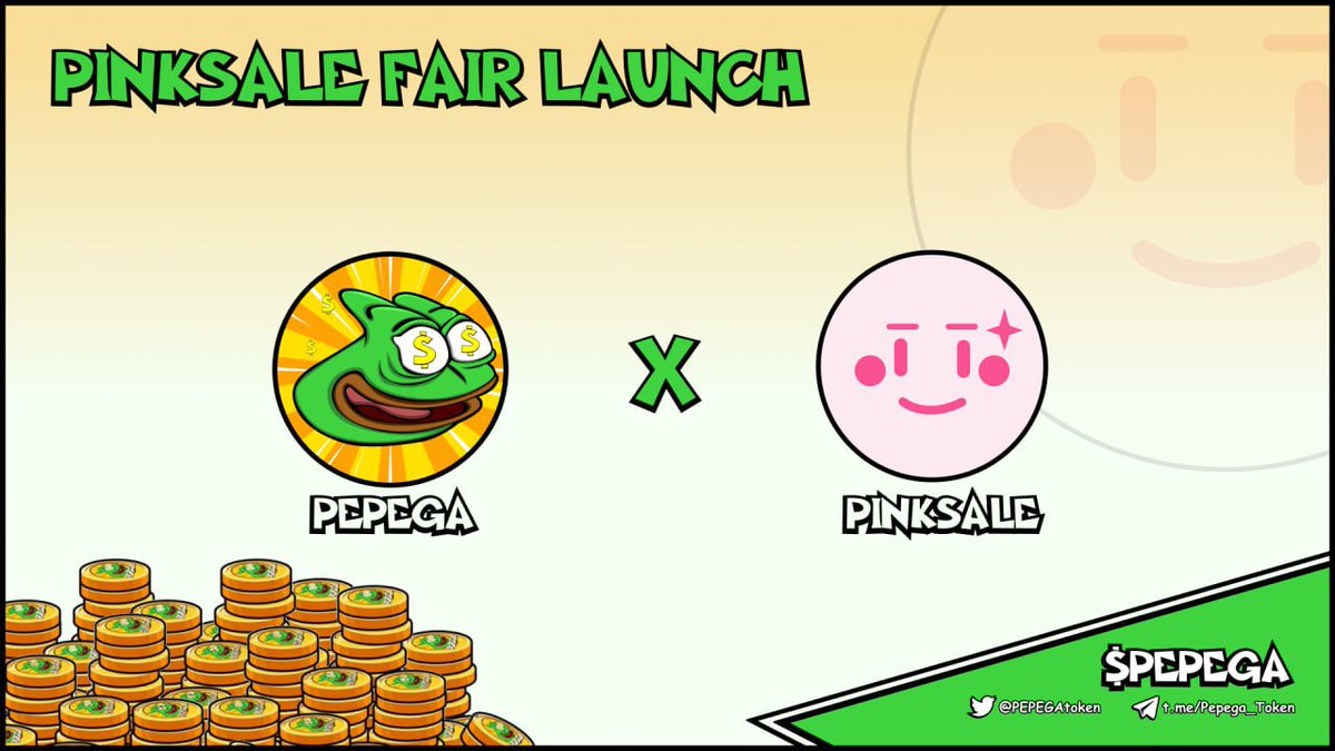 OUR FAIR LAUNCH IS NOW LIVE! 🐸

Time to take BSC to storm and show the world what a REAL meme token looks like📢

pinksale.finance/launchpad/0x03…

#PEPEARMY #binance #BSCGems #BSCGemAlert #BSCGEM #Etherum