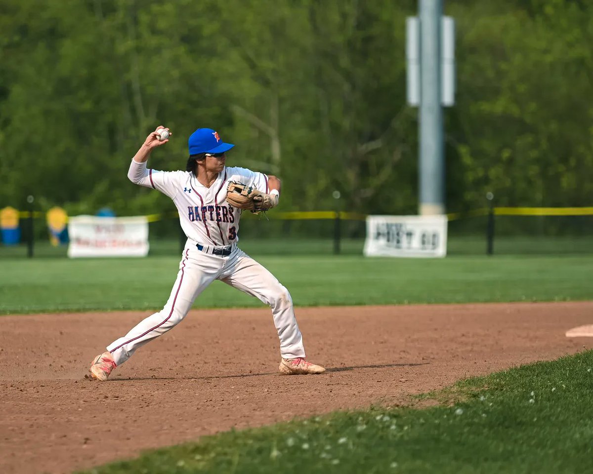 Anthony Hackert - SS/P. He has patrolled SS this season and come out of the bullpen in many big spots. One of note is an impressive 3 inning save @ Trumbull. He has hit .310 with 22 hits, 7 steals and a .364 OBP. #playerprofile #Senior 📸 <a href="/johnellpannell/">Johnell</a> <a href="/DesignatedRpt/">Designated Report</a>