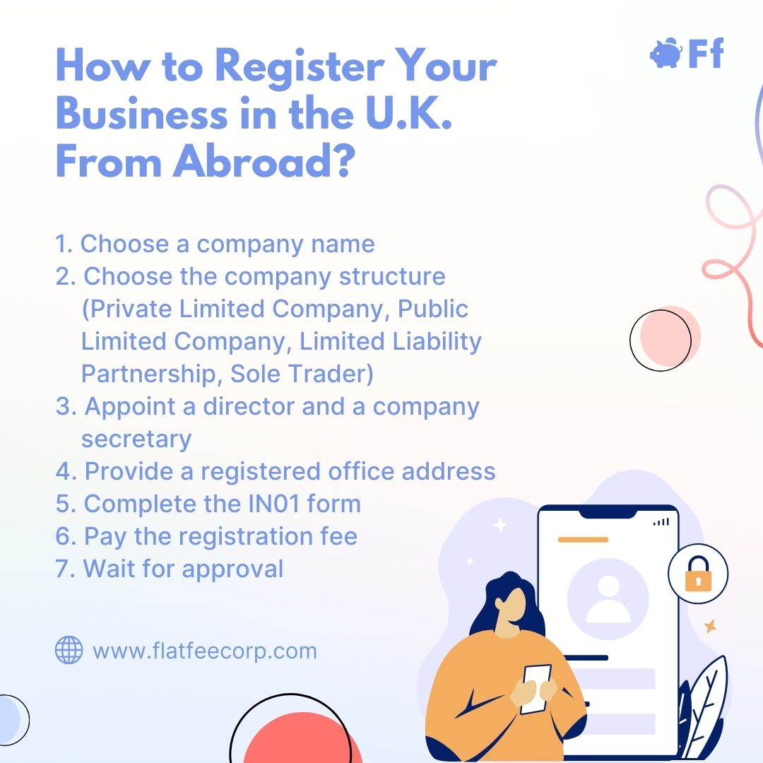 FlatfeeCorp's tweet photo. Can a non-resident form a company in the UK?

Definitely!

Here are the general steps to form a company in the UK. 

Want to offload these tasks? Work with us! https://t.co/9trK4OCCyP

#UKCompany #UKBusiness #CompanyFormation #FlatfeeCorp https://t.co/EAxm0xrtYx