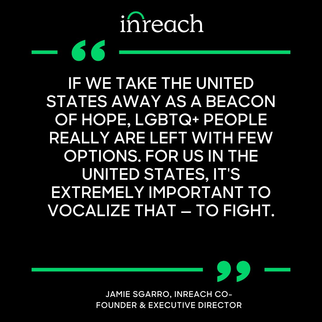 weareinreach's tweet photo. We're committed to building a platform that responds to the needs of our diverse LGBTQ+ community. Whether you're an LGBTQ+ person seeking asylum in the U.S. or a trans American fleeing anti-trans legislation, #SafeHelpIsInReach. 

More in @INSIGHT_News: https://t.co/P7y4TzUDWT https://t.co/w0rOjvtgdN
