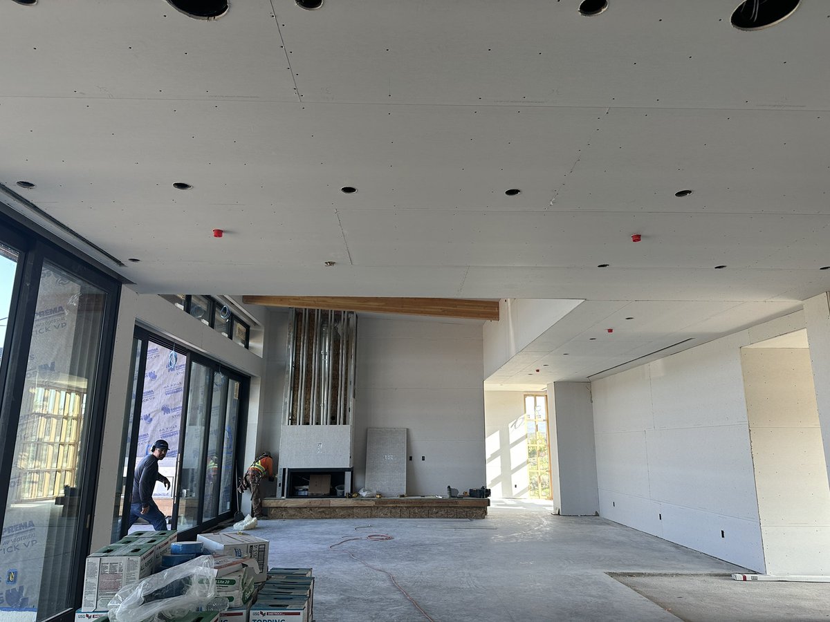 Antonia on Twitter "Weekly update. Sheetrock is installed upstairs
