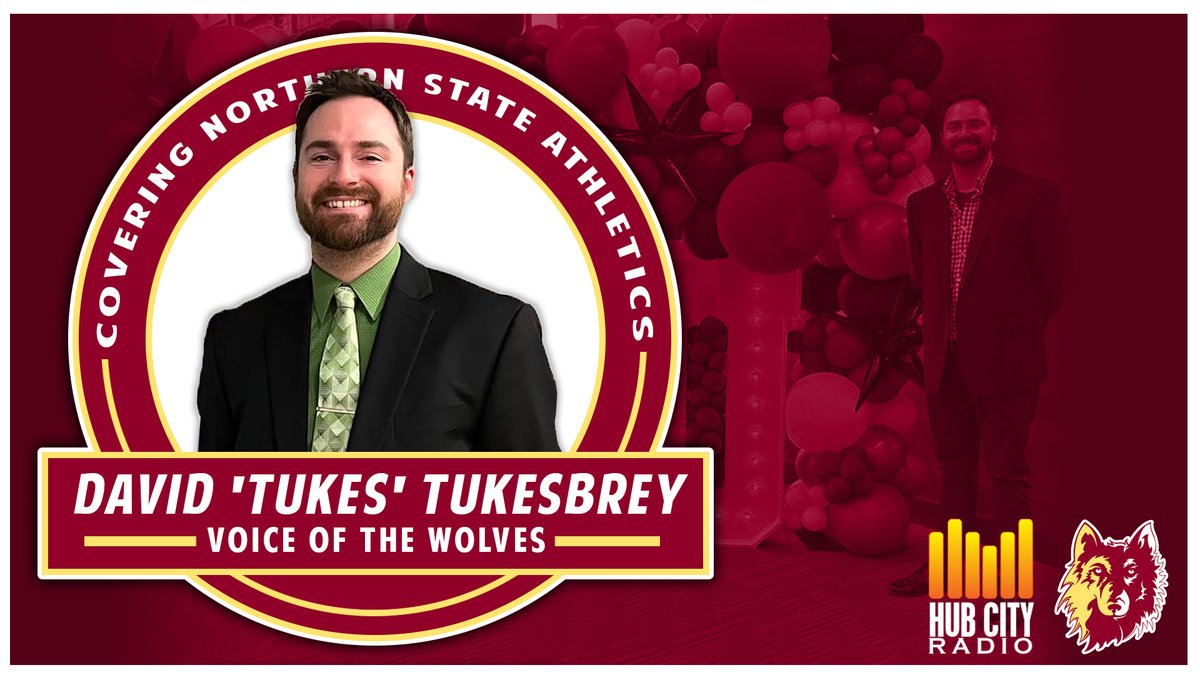 WolvesAthletics's tweet image. David Tukesbrey Joins Northern as the Voice of the Wolves

#GoWolves🐺 | #maroonNgold🐾

READ MORE ⬇️
nsuwolves.com/news/2023/5/22… 

@HubCity_News | @DavidTukesbrey