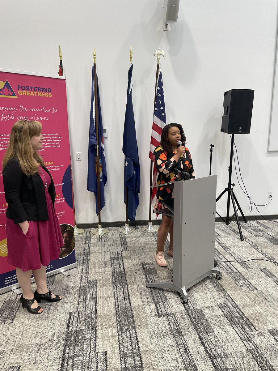 Proud to be in Buffalo today supporting our partners <a href="/FGreatnessInc/">Fostering Greatness Inc</a> launching  the Story Lab series amplifying lived experiences 📣 Pardon the Interruption: The hard truths about child welfare intervention📣