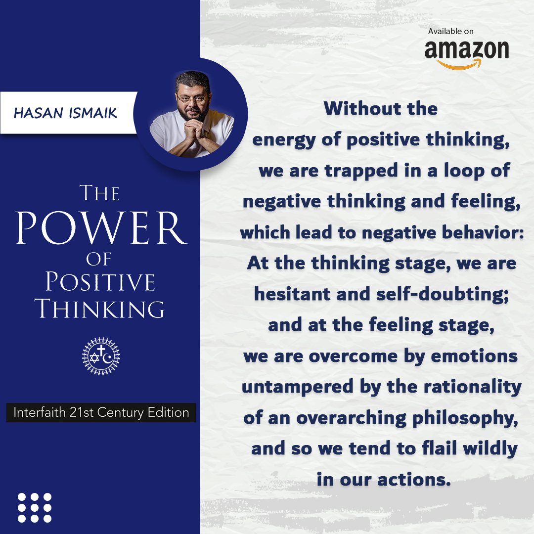 The 'The Power of Positive Thinking - 21st Century Edition' book illustrates how to acquire the skill of positivity and enjoy its benefits.
Order your copy now from #Amazon 👉 : amzn.to/3ek46TI

#NormanVincentPeale - #HasanIsmaik - #Interfaith - #Christianity - #Judaism