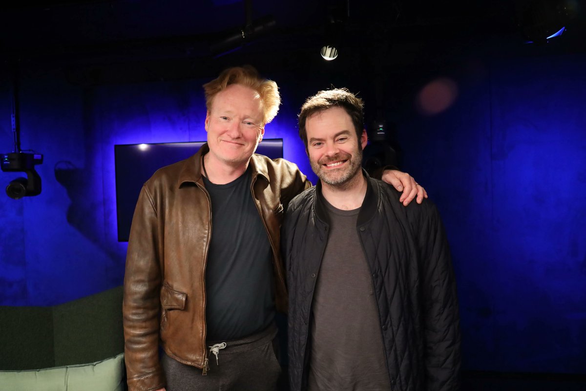 Bill Hader came on the podcast to share his joy upon hearing Lorne Michaels say 'Mr. Poopy' repeatedly at an SNL table read. Listen here: apple.co/TeamCoco  #actnearn