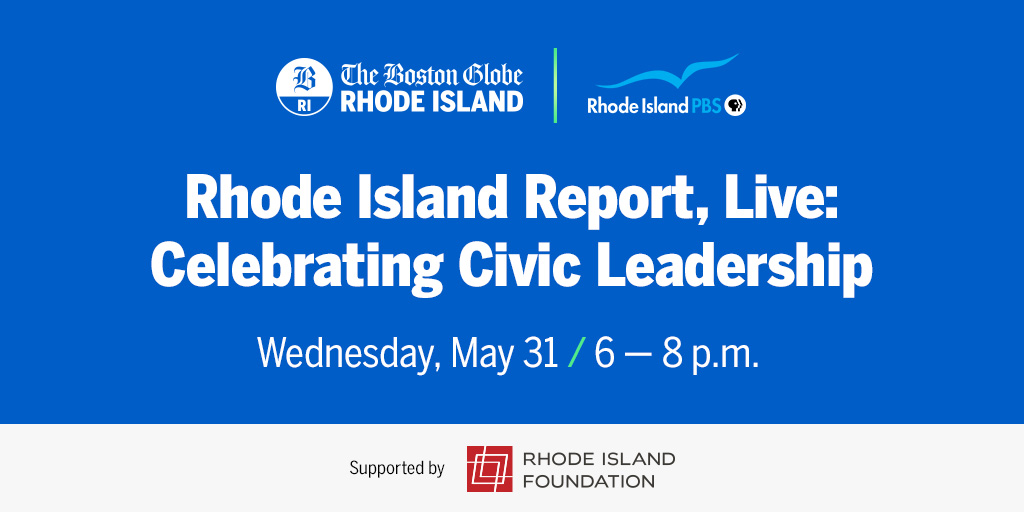 To mark the 100th episode of the Rhode Island Report podcast and highlight the ongoing collaboration between <a href="/rhodeislandpbs/">Rhode Island PBS</a> and <a href="/Globe_RI/">Boston Globe Rhode Island</a>, on May 31 <a href="/FitzProv/">Edward Fitzpatrick</a> will be joined by <a href="/JMLudes/">Jim Ludes</a> to discuss the big topics facing the state. Register now to attend: rhodeislandreportlive.splashthat.com/social
