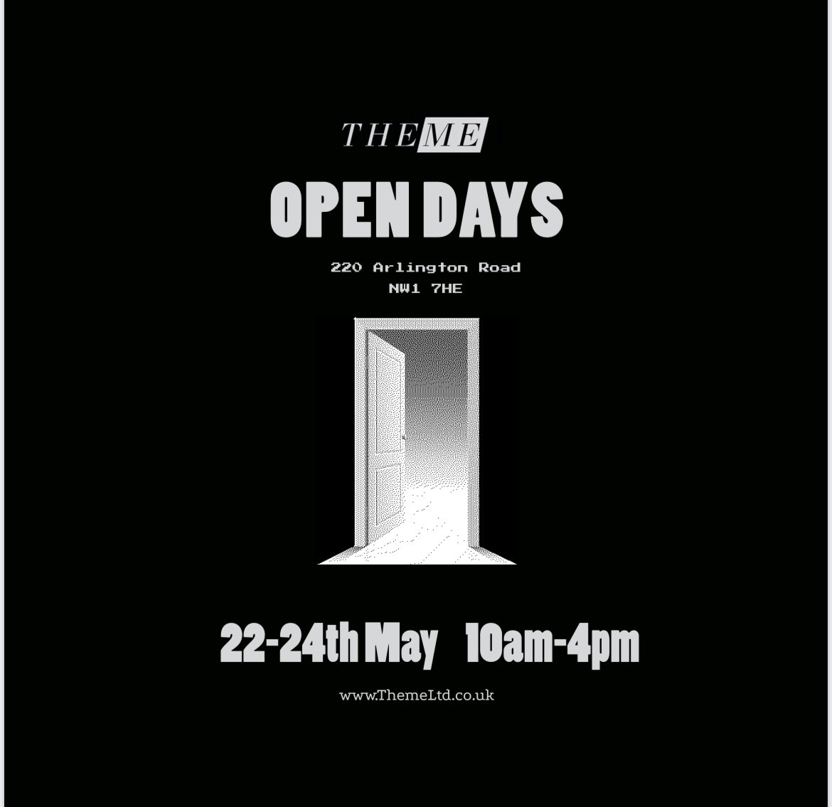 OPEN DAYS THIS WEEK COME DOWN AND CHECK OUT OUR STUDIO !
