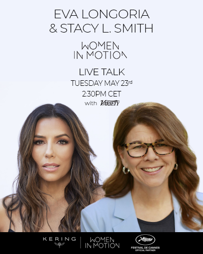 KeringGroup's tweet photo. We are thrilled to welcome actress producer and director @EvaLongoria and Associate Professor and researcher at the University of Southern California – Annenberg #StacyLSmith for his #WomenInMotion Talk - Ask your question and get a chance to be featured in their live! https://t.co/Ri83mUoAdC