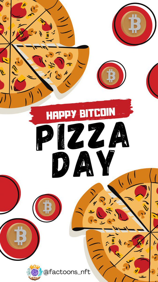 To celebrate the official Bitcoin Pizza Day we gonna host some special games event later today on our Discord 🚀👀

Don t miss out the chance for some cool prizes and be apart of some special events together with Factions Fam ✊🔥

#polygonnfts #polynft #nfts #cronosnft