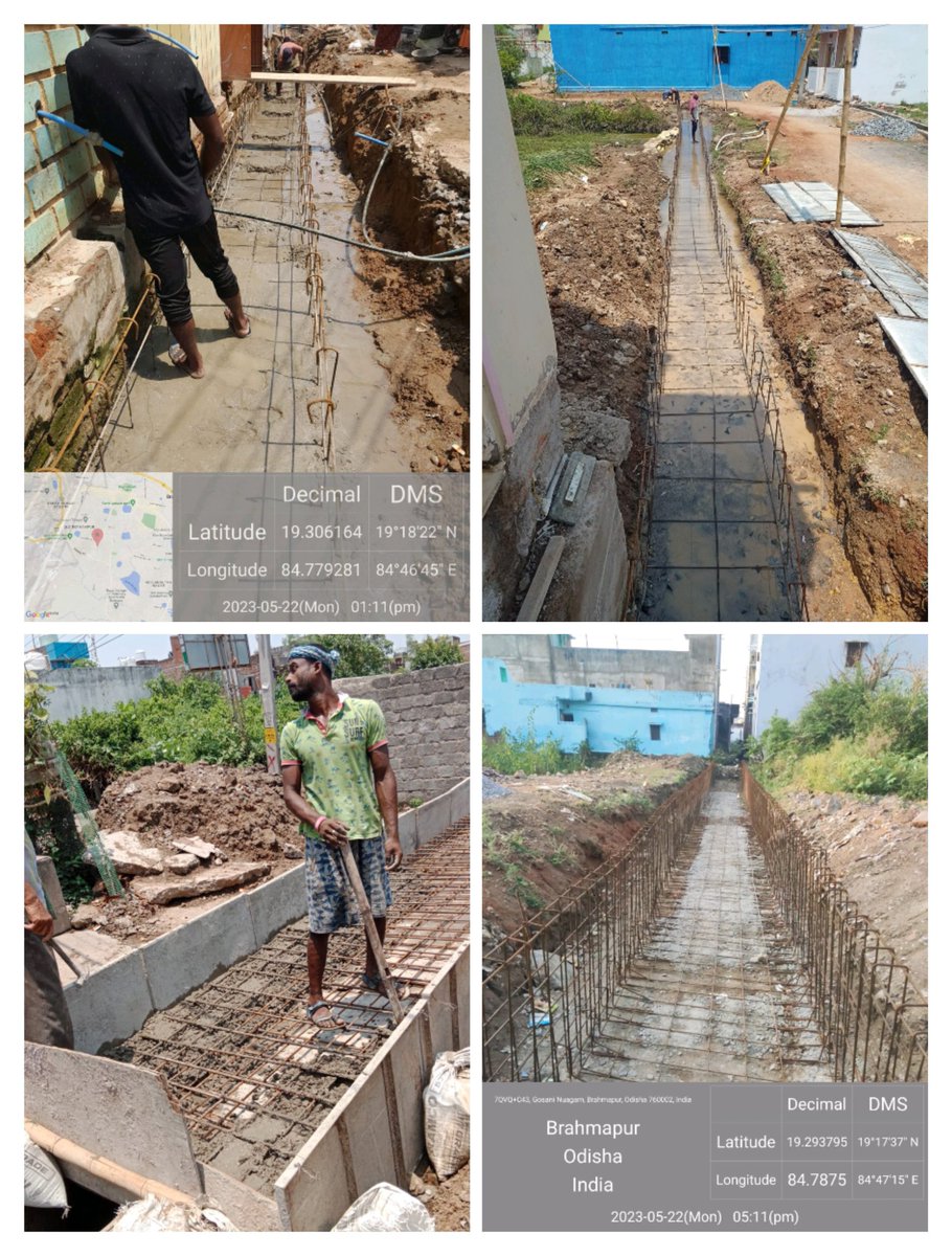 BERHAMPUR MUNICIPAL CORPORATION on Twitter "Drain works at Salia