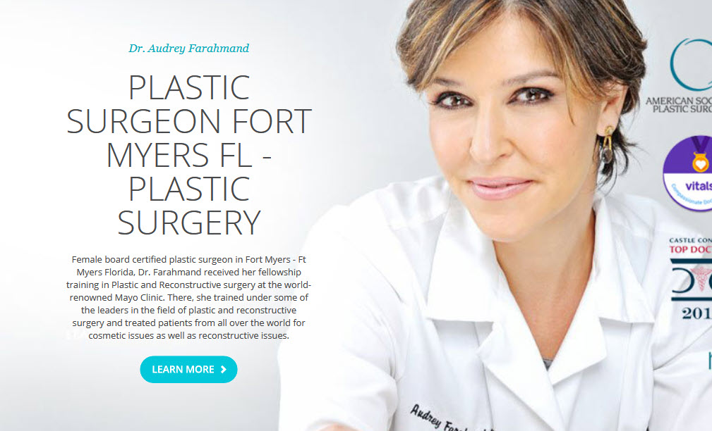 Board-Certified Female Plastic Surgeon  – Farahmand Plastic Surgery
12411 Brantley Commons Ct
Fort Myers, FL 33907
(239) 332-2388
farahmandplasticsurgery.com
goo.gl/maps/obnYkAyMs… farahmandplasticsurgery.com