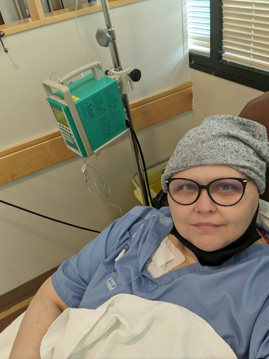 Last round of chemo starts today finishing on Wednesday. Hopefully the scans will show the tumor has shrunk & then we proceed with surgery! Still a long way to go but seeing the light at the end of the tunnel! #ThanksCancer #NeuroendocrineTumor
#AnalCancer
#Cancer 
#CancerSucks