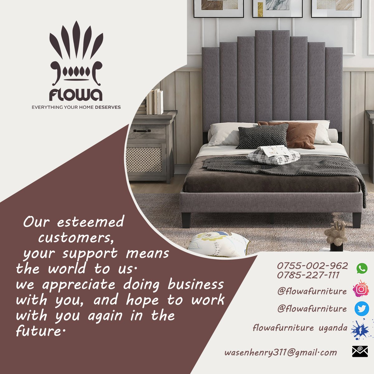 For all your #qualityfurniture needs, don't hesitate to reach out