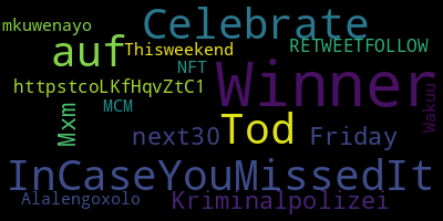 Trending in my timeline now: #600 (1) #Winner (1) #2023 (1) #InCaseYouMissedIt (1) #Celebrate (1) #50 (1) #Tod (1) #auf (1)