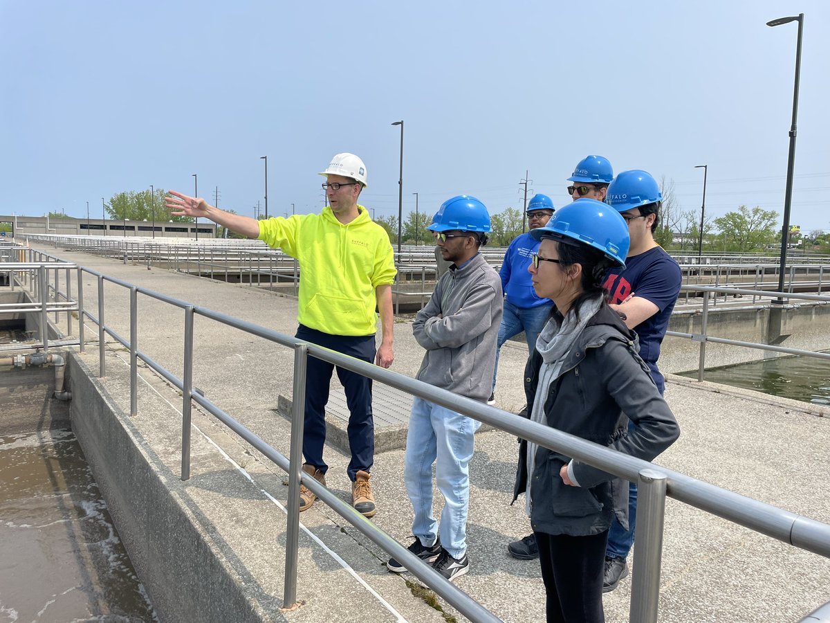 We have some new projects in the planning phase with Buffalo Sewer Authority. Today we are on a 4 hour tour of Bird Island WWTP