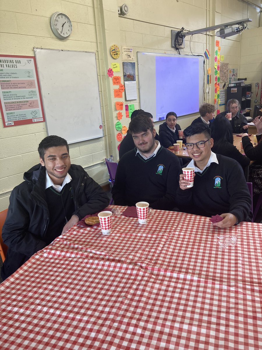 lisajanebuffini's tweet photo. Celebration of 6th year French and German students today in @FingalCC and a good luck from myself and @BourkeMfl. Wishing them all the best in the leaving cert #teamddletb #excellenceineducation #care #mfl https://t.co/eHIzI8jEEL