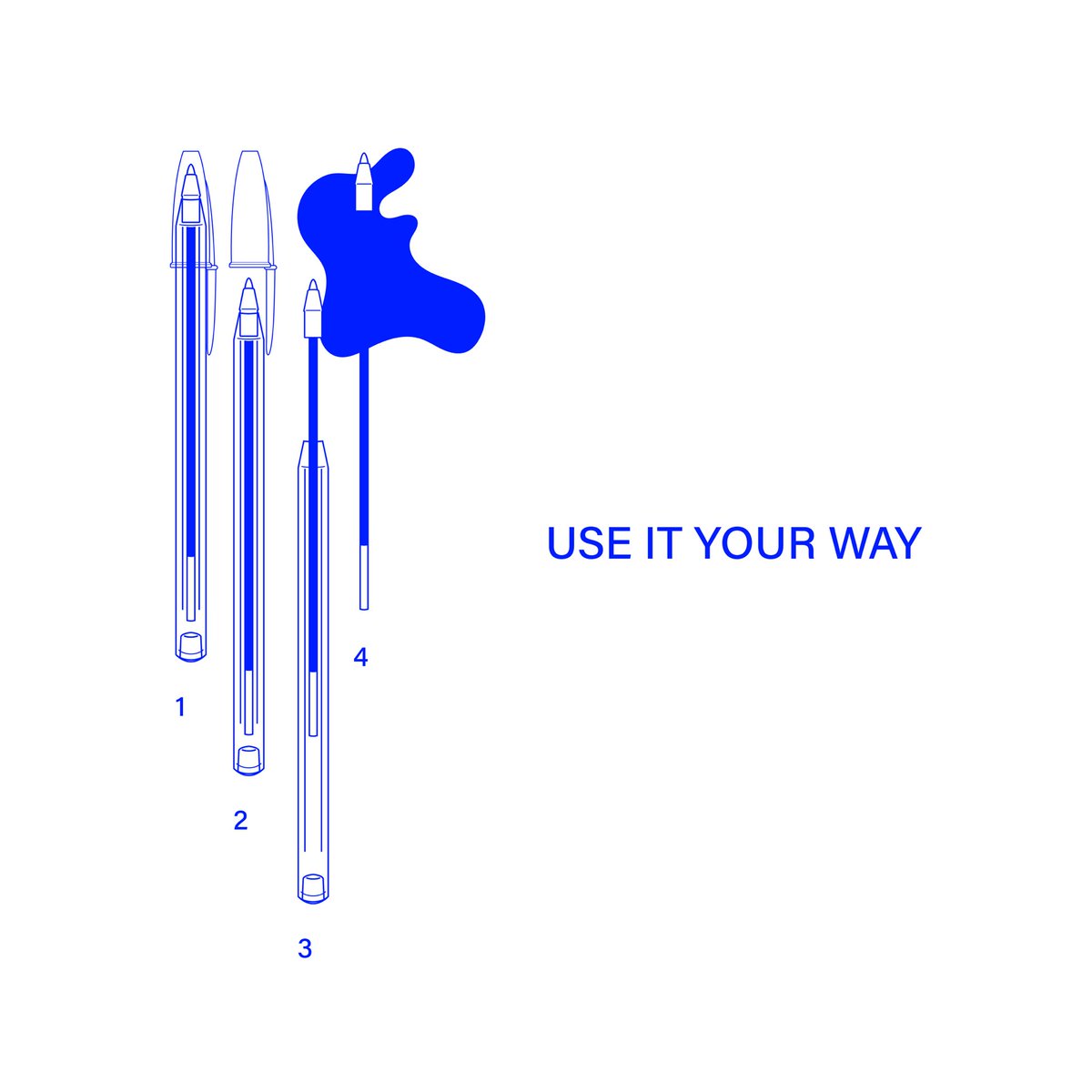 cielnoir_co's tweet photo. BIC PROJECT for a BIG OBJECT 🔵

Revisite d'un objet que vous avez tous eu en main : le stylo cristal de BIC. https://t.co/8rKrsKK3uJ