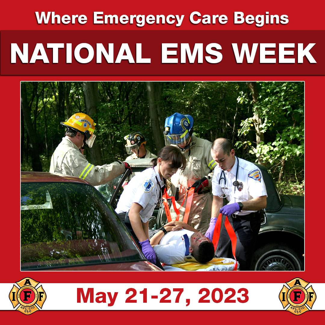 EMS is for everyone who wants to create a safer community. Share your experience of what it is like to serve your community during #EMSWeek.