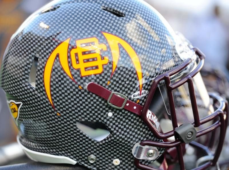 TCHSFB's tweet photo. Shout out to @nickthepick36 from @BCUGridiron for stopping by to recruit our student athletes! #PreyTogether #HailWildcats
#WeAreTC ๐บ๐ #RecruitTC @TC__Athletics https://t.co/HSIStUPu1p