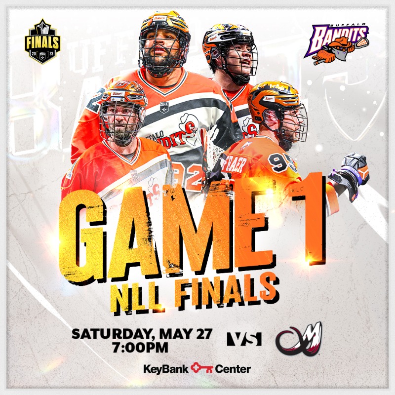 NLLBandits's tweet photo. Game 1 is in our house, and we need YOU, Banditland.