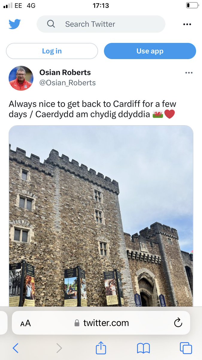 jacktay_'s tweet photo. @CardiffCityLive @cardiffcitymad 
Osian Roberts in Cardiff for a few days just as the interviews are taking place, odds drifting @Osian_Roberts https://t.co/NsDlr6xh7T
