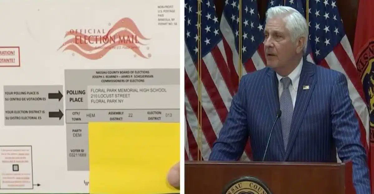 BelannF's tweet photo. #TUSAT
SURPRISED? ANOTHER TACTIC FOR DEMS TO CHEAT IN 2024 - DID THEY THINK REPUBLICANS WOULDN'T NOTICE? That's how stupid they think we all are.
According to WNBC-TV, in this Republican-leaning county, all voters were "mistakenly" marked as Democrats on the cards. The mistake affected approximately 500,000 voters, the outlet reported.
WHO CHANGED THE REGISTRATIONS? Find out Republicans and get rid of them.
https://t.co/6Py5IFpAhz