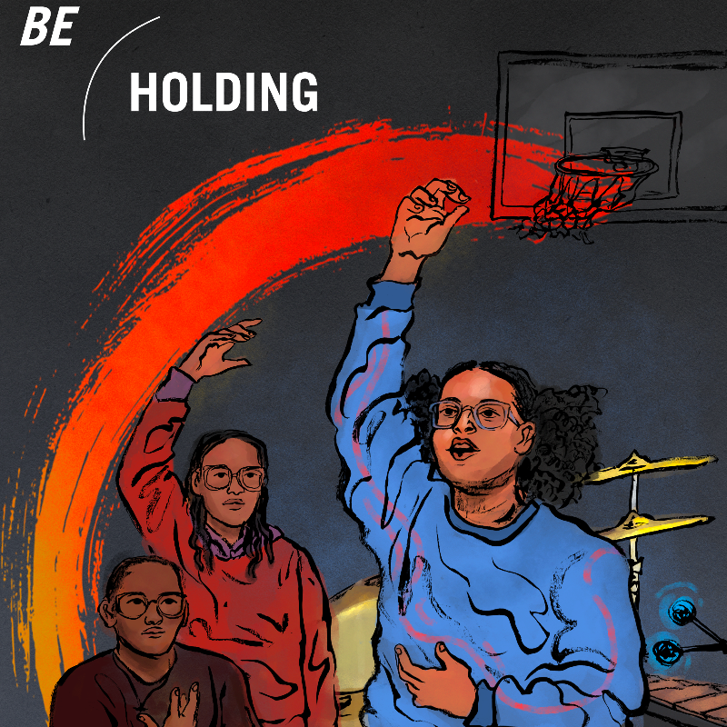 PewCenterArts's tweet photo. Premiering 5/31 - 6/3, "Be Holding” @GirardCollege is a multi-disciplinary work based on a poem by Ross Gay, inspired by legendary @sixers basketball player Julius "Dr. J" Erving. Musical ensemble @YarnWire and #PewFellow @yolandawisher perform. #PewArtsGrants