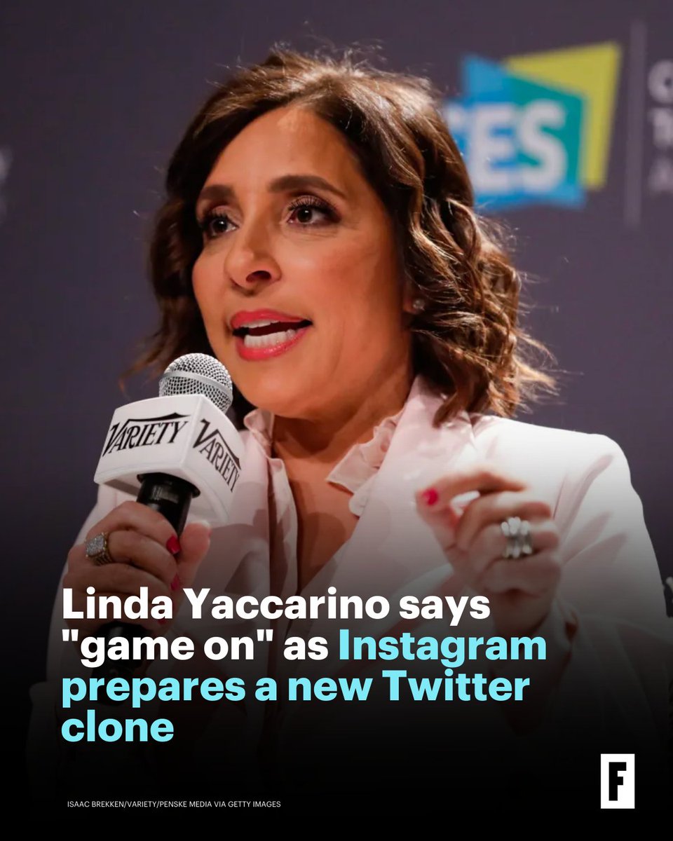 Incoming Twitter CEO Linda Yaccarino is ready for some competition. trib.al/hWy7BDh