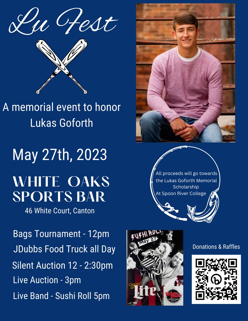 Proceeds go to the Lukas Goforth Memorial Scholarship. Donate or buy raffle tickets and ducks at bit.ly/LuFest.
You can also donate through the SRC Foundation at src.edu/foundation/don…, where you can direct your gift to the Lukas Goforth Memorial Scholarship.