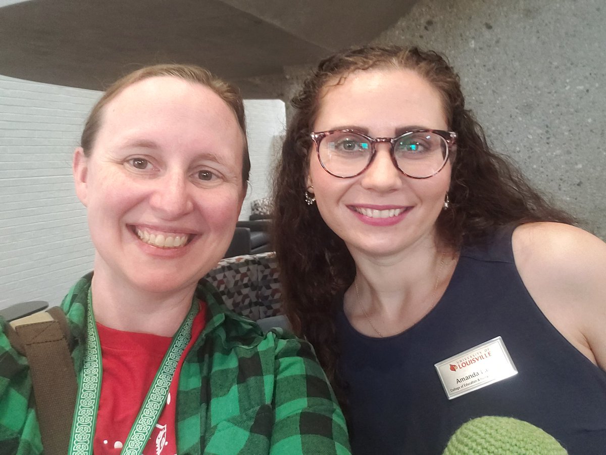 ham_kathleen's tweet photo. Our 8th grade team went on a field trip to @uofl ! We saw @Laceycorn1 at the College of Education! @JCTMS_JCPS @Principal_JCTMS @RonCheeks1 https://t.co/cOizl5IbOM